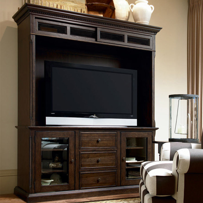 Paula Deen Home Down Home Entertainment Center with Hutch & Reviews